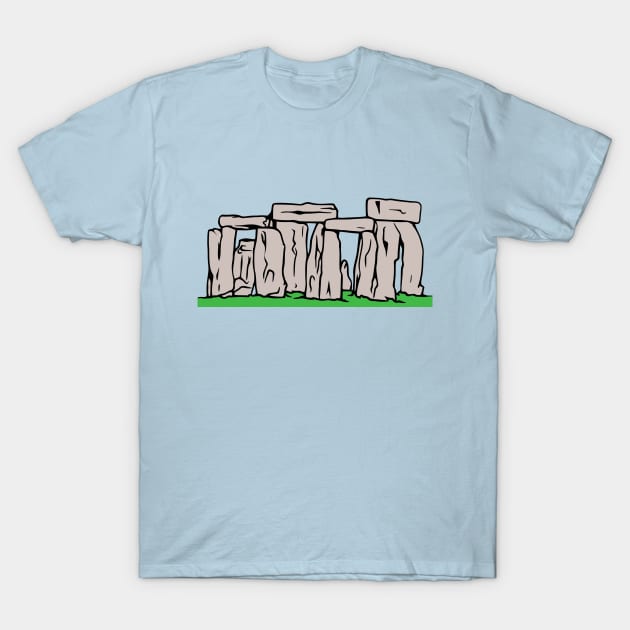 Stonehenge T-Shirt by KayBee Gift Shop